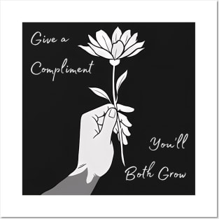 Give a Compliment Posters and Art